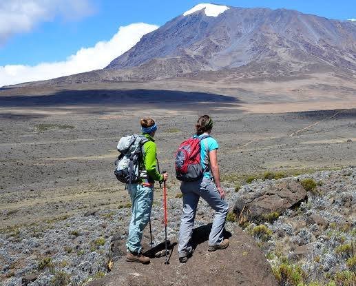 Elite Kilimanjaro expedition landscape