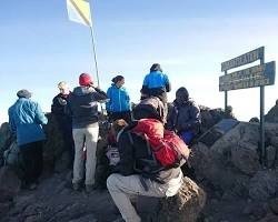 Mount Meru ascent · Meru and Kilimanjaro Challenge