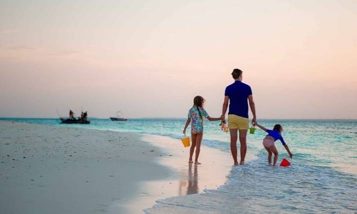 Family-friendly Zanzibar beach